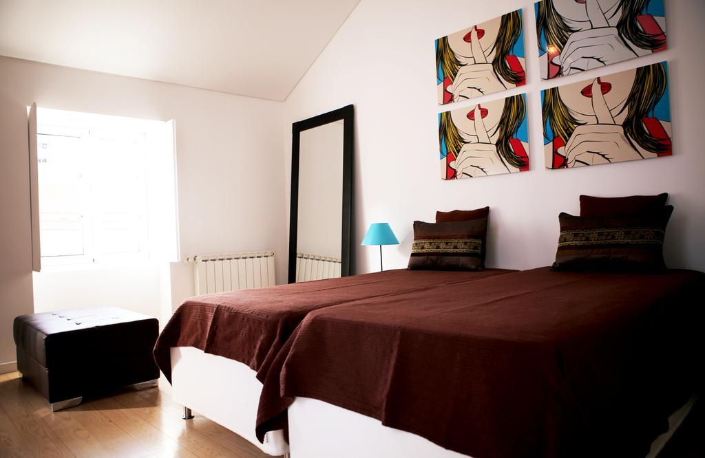 Triplex With Garage - Praca Das Flores Lissabon Zimmer foto